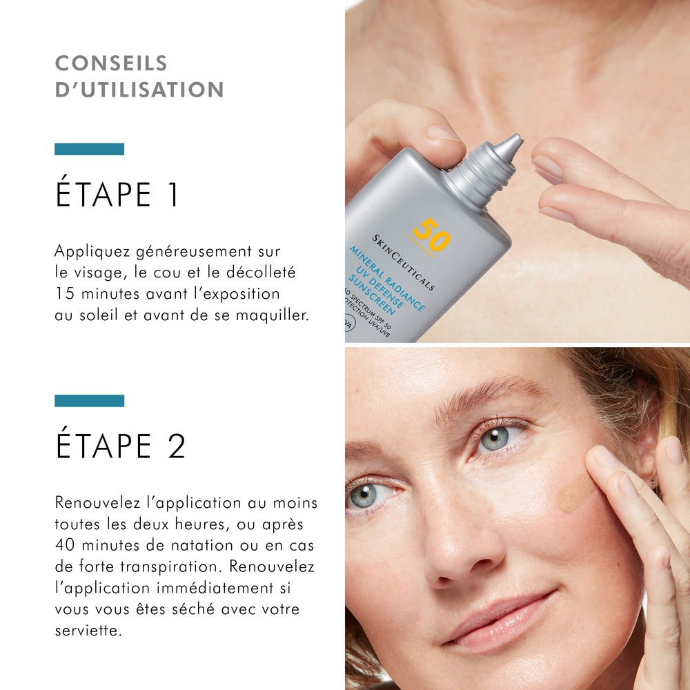 SkinCeuticals MINERAL RADIANCE UV DEFENSE  SPF 50 Filtre Solaire Mineral Spf 50