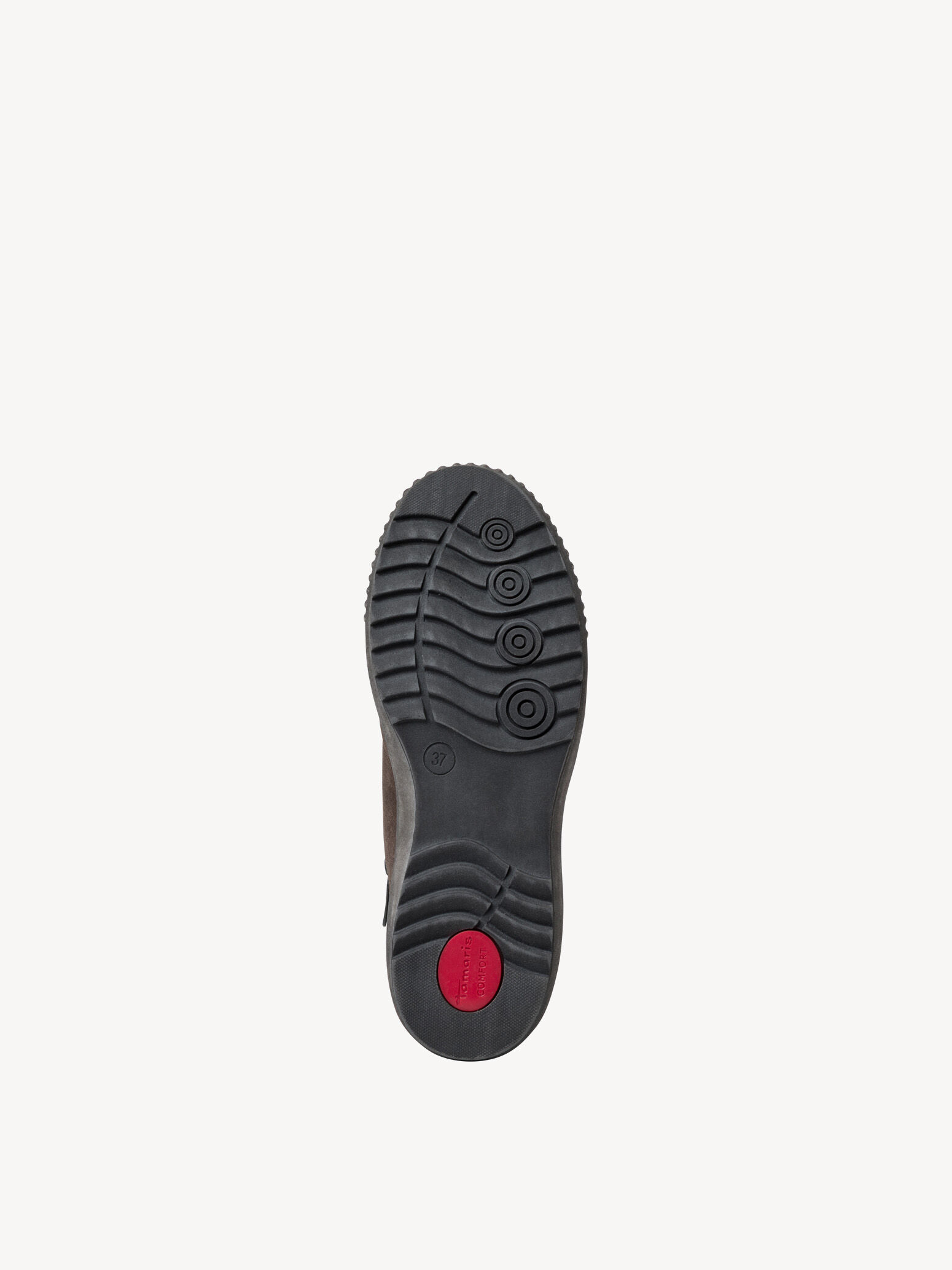 Bottine en cuir - gris