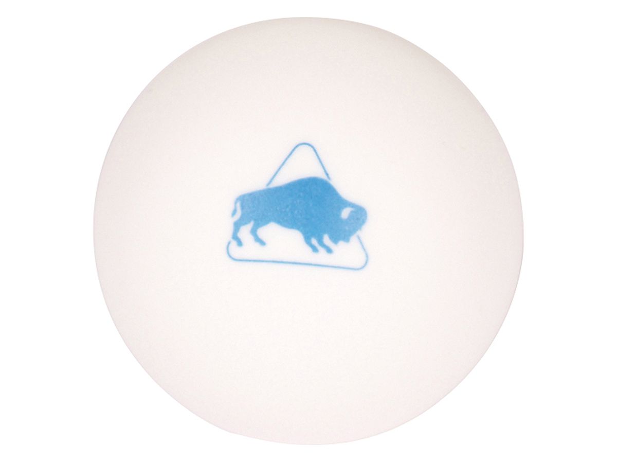 Buffalo Hobby Set von 12 Tischtennisbälle
