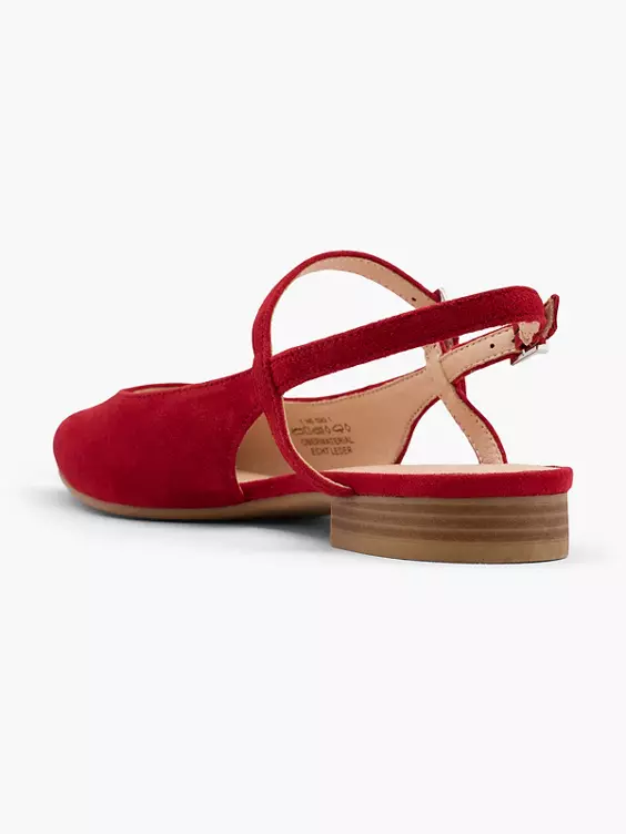 5th Avenue Leder Slingballerina