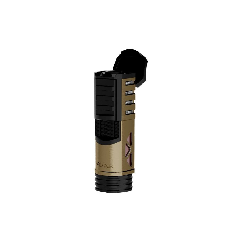 Feuerzeug Jetflamme, Xikar Tactical 1 Single Tan \/ Black