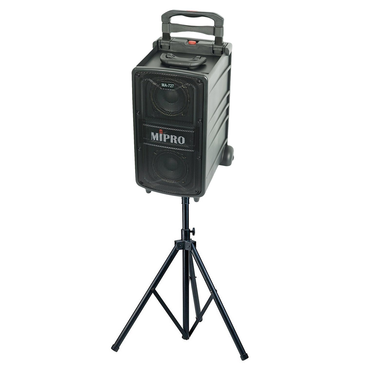 Mipro Audio MA-727 mit 1-Kanal Empfangsmodul und Stativ Lautsprechersystem (Bluetooth, 170 W)