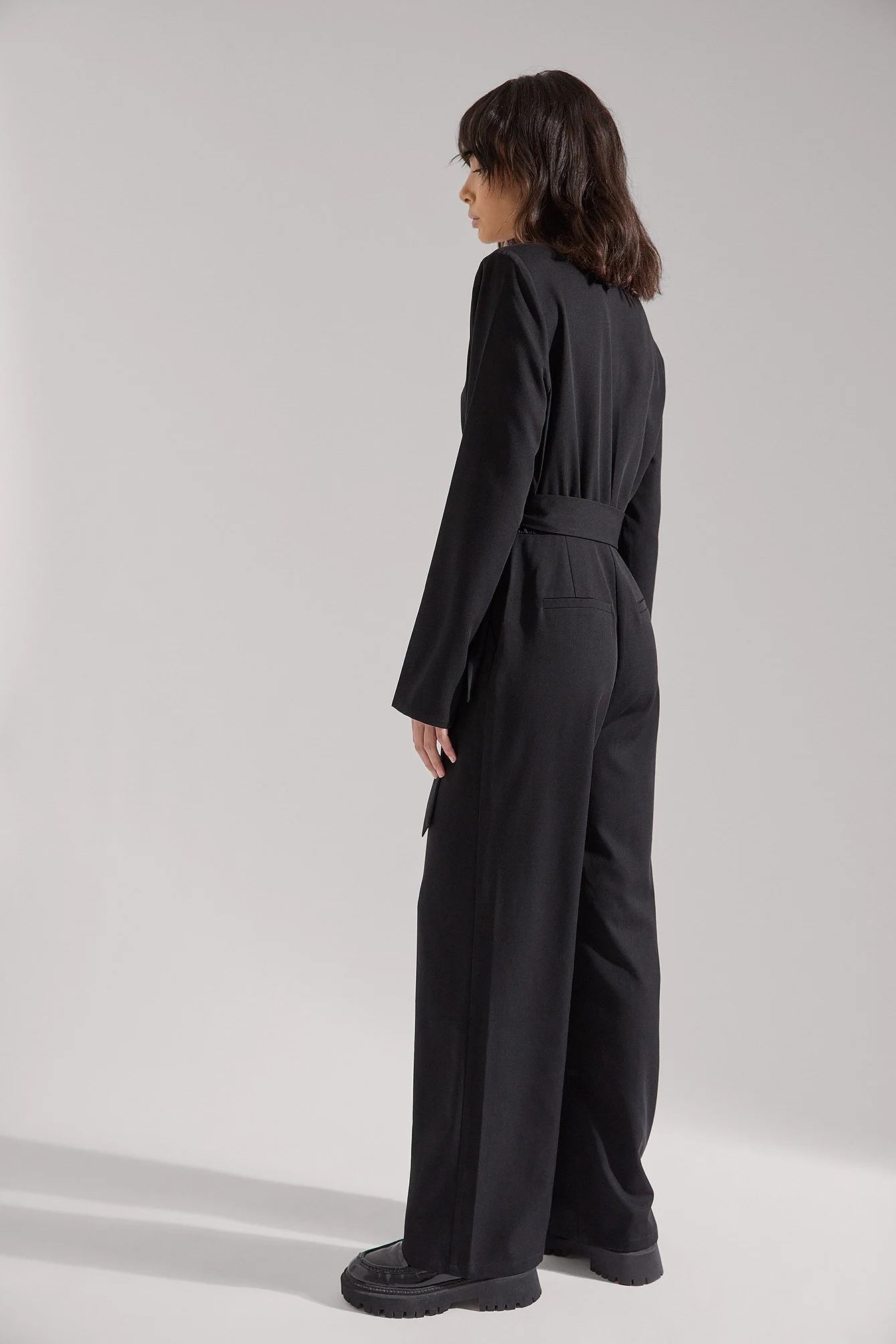 Jumpsuit mit Bindedetail an der Taille