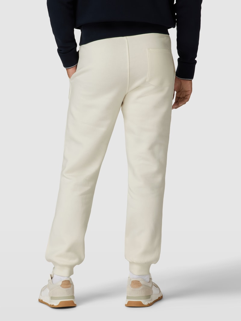 Sweatpants mit elastischem Bund in offwhite