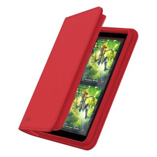 Ultimate Guard 4-Pocket Zipfolio Xenoskin Rot