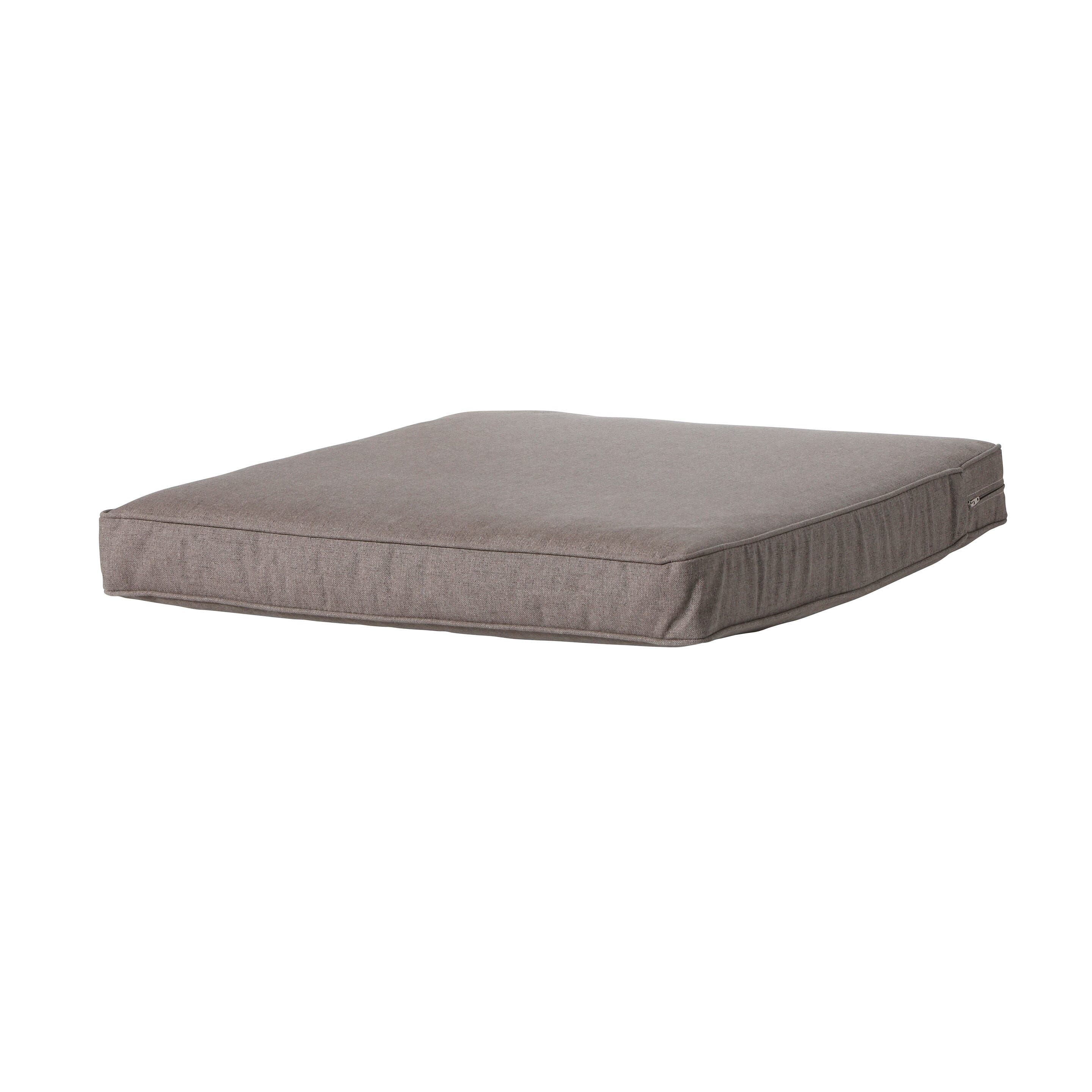 Madison Outdoor Oxford Taupe 60x60 Loungekissen