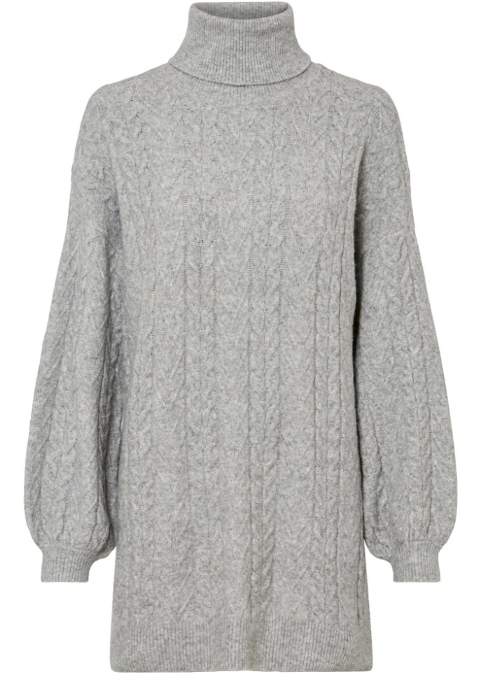 Rollkragenpullover mit Schlitz
