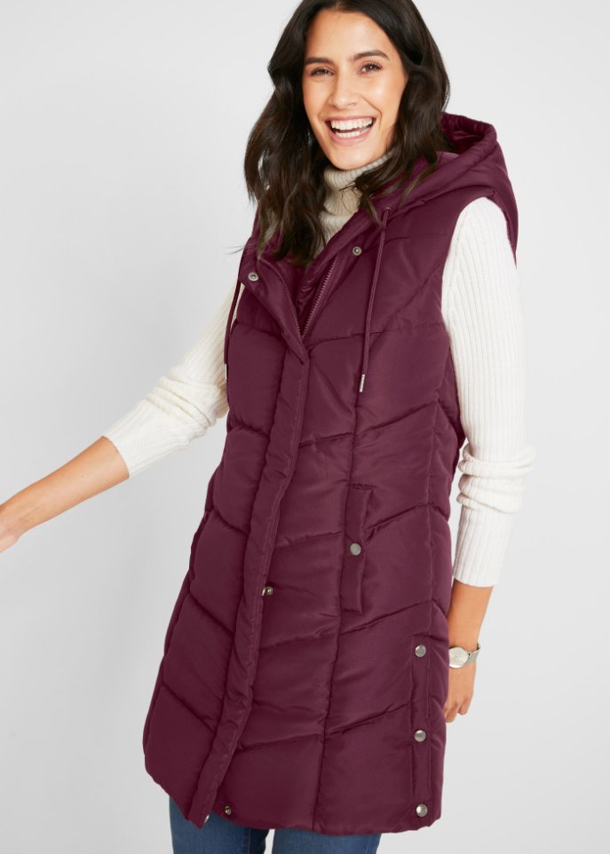 Steppweste aus recyceltem Polyester
