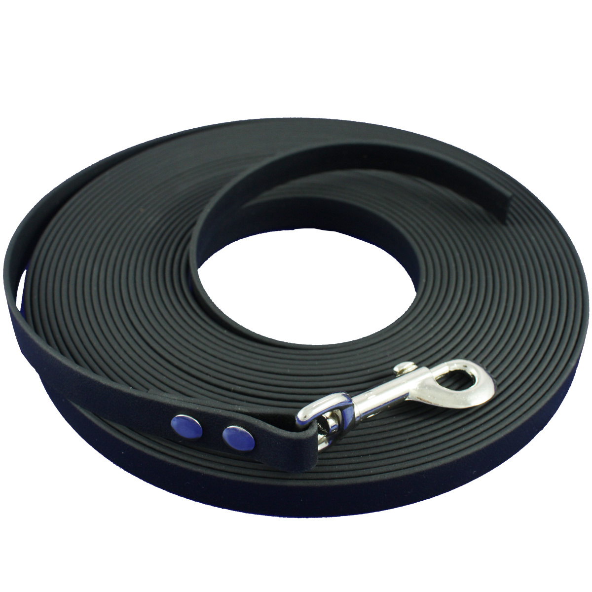 bio-leine Hundeleinen bio-leine ab 35 kg Biothane Schleppleine schwarz 7,5 m