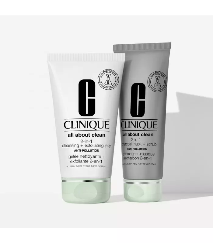 ALL ABOUT CLEAN GOMMAGE Masque Au Charbon 2-en-1