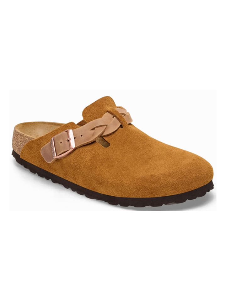 Birkenstock Leder-Clogs 