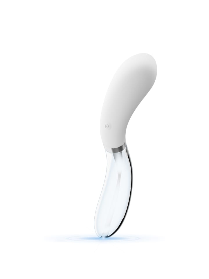 Liaison Vibrator Curve LED Vibrator in weiß günstig kaufen 21,5 cm
