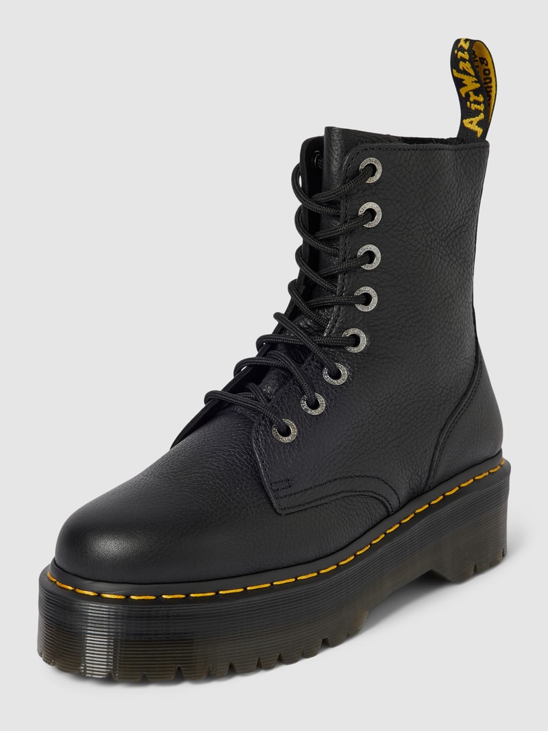 Schnürboots mit Zugschlaufe Modell 'Jadon III' in schwarz