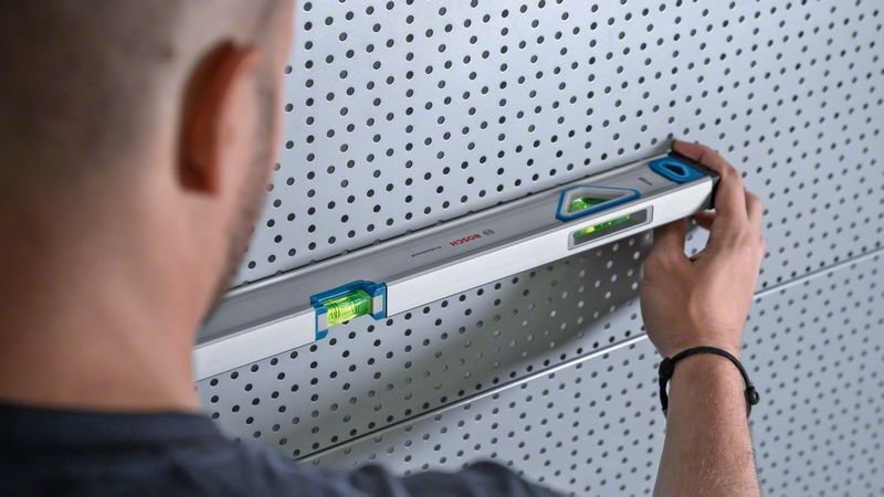 Nivelă cu bulă de aer Bosch Blue Accessories 1600A01V3Y, 60 cm, profesională