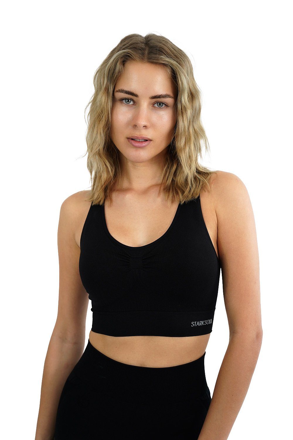 Stark Soul® Sport-BH Bra Light Support - Sport BH, doppellagig, für Damen Doppellagiges Material