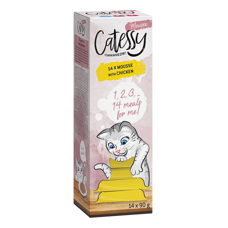 Sparpaket Catessy Mousse Schälchen 28 x 90 g
