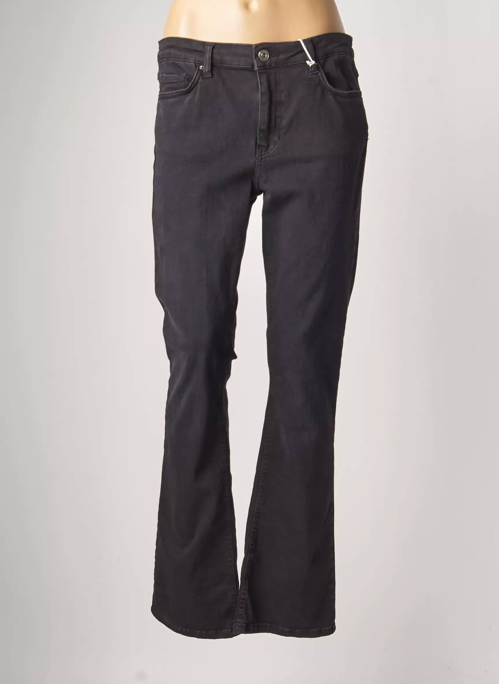 Geisha Jeans Bootcut Femme couleur noir