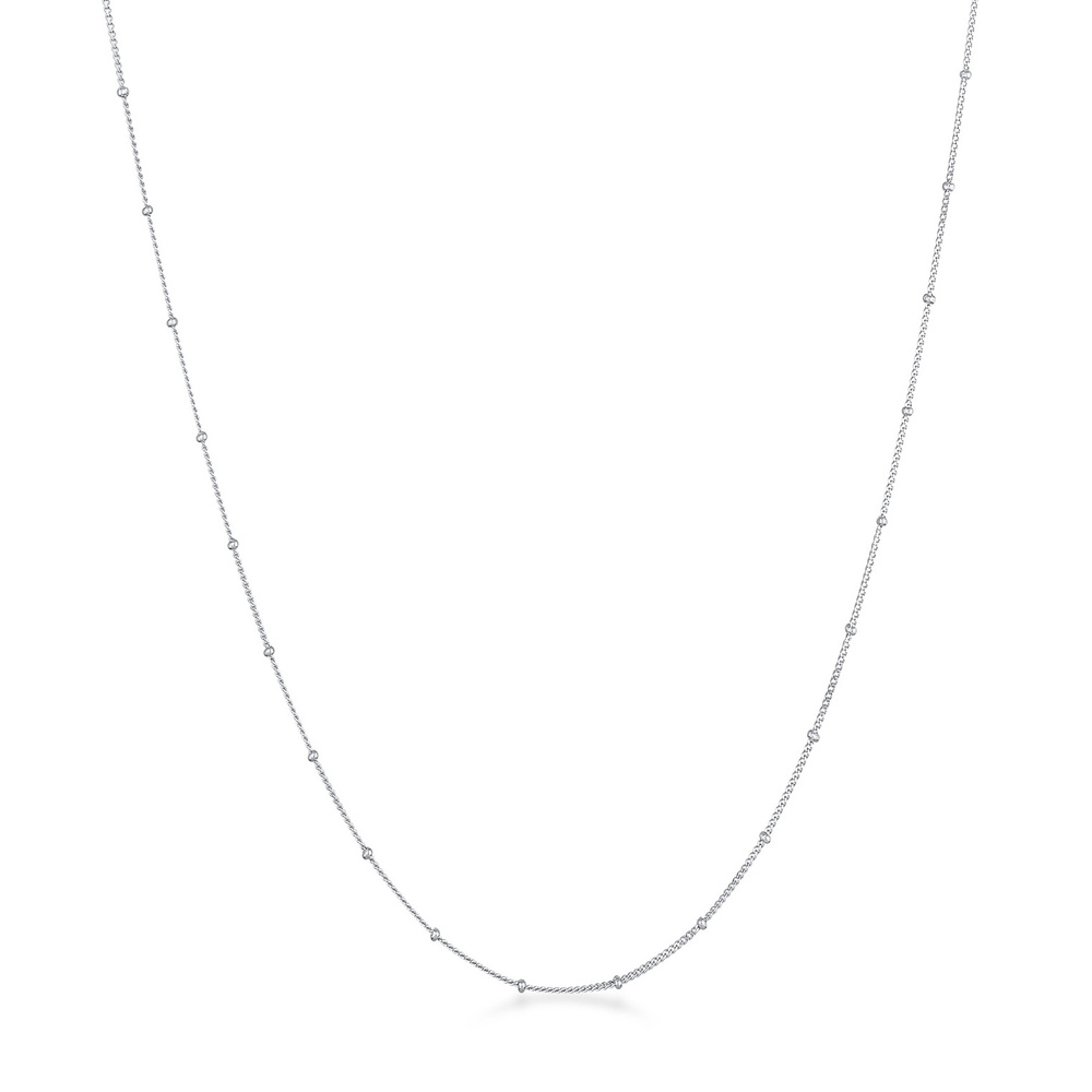 KUZZOI KUZZOI Collier Hommes Design boule de base en argent sterling 925 collier