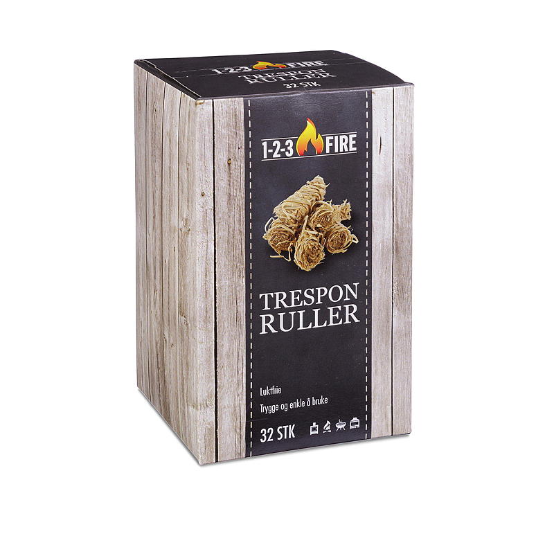 1-2-3 Fire Tresponrull 32 stk opptenning 1-2-3 Fire