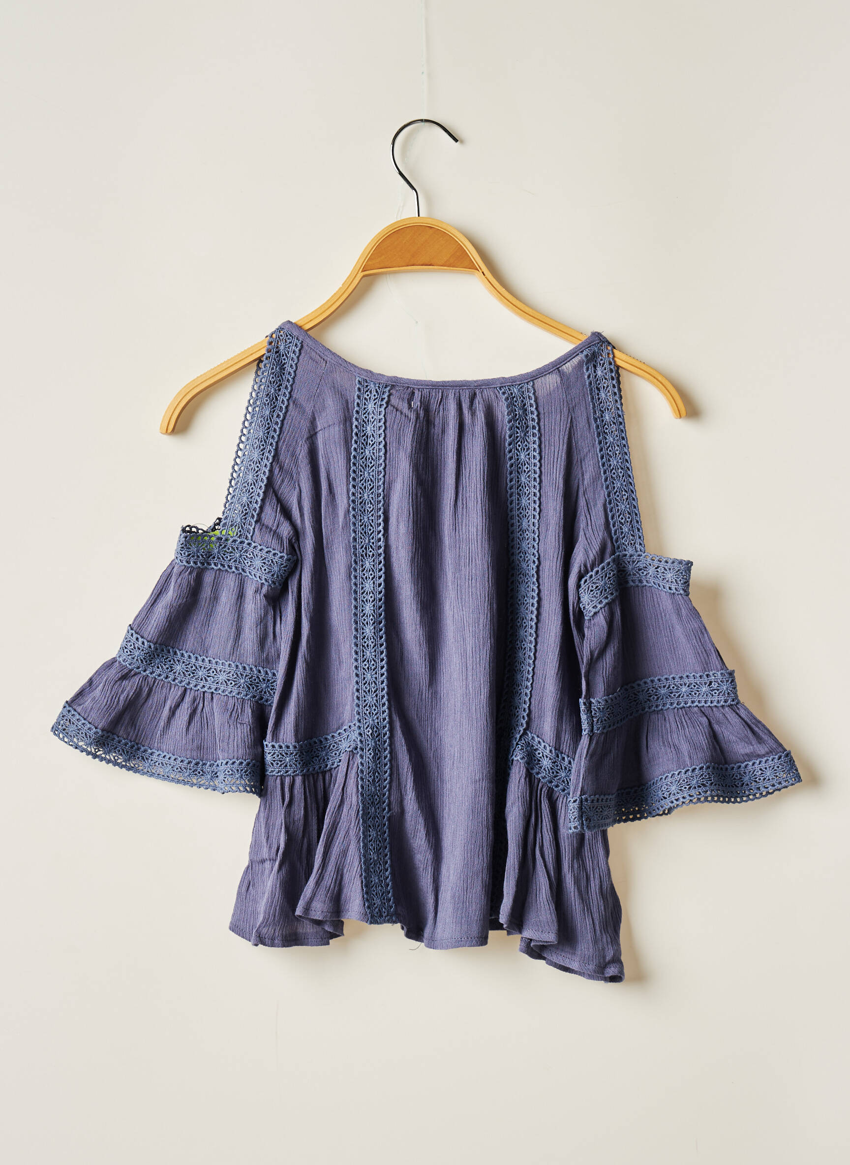 Mini Molly Blouses Fille couleur bleu