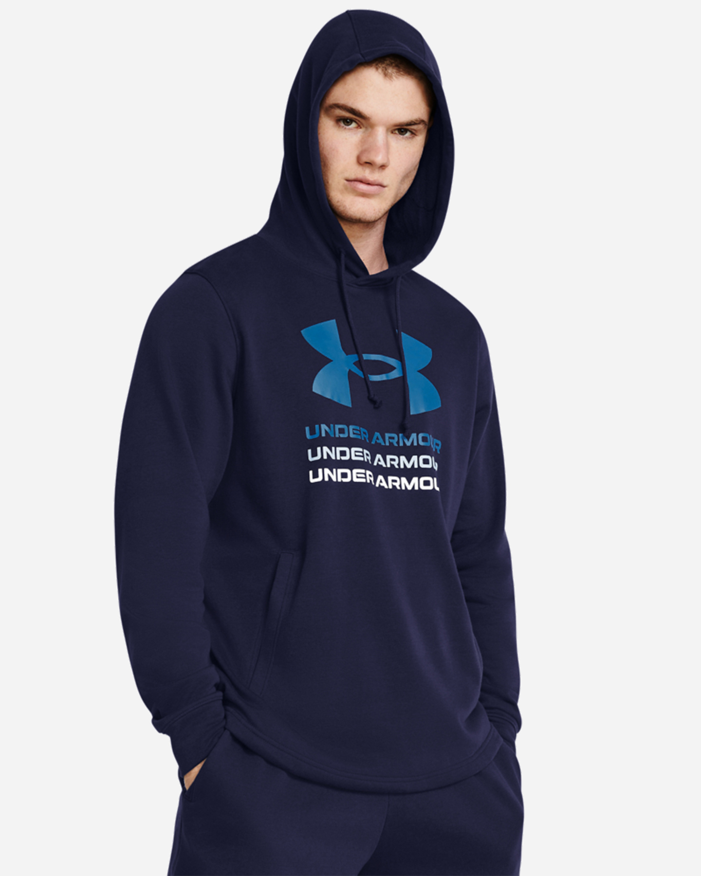 Tričko Under Armour Rival Terry M 77-1386047-0100