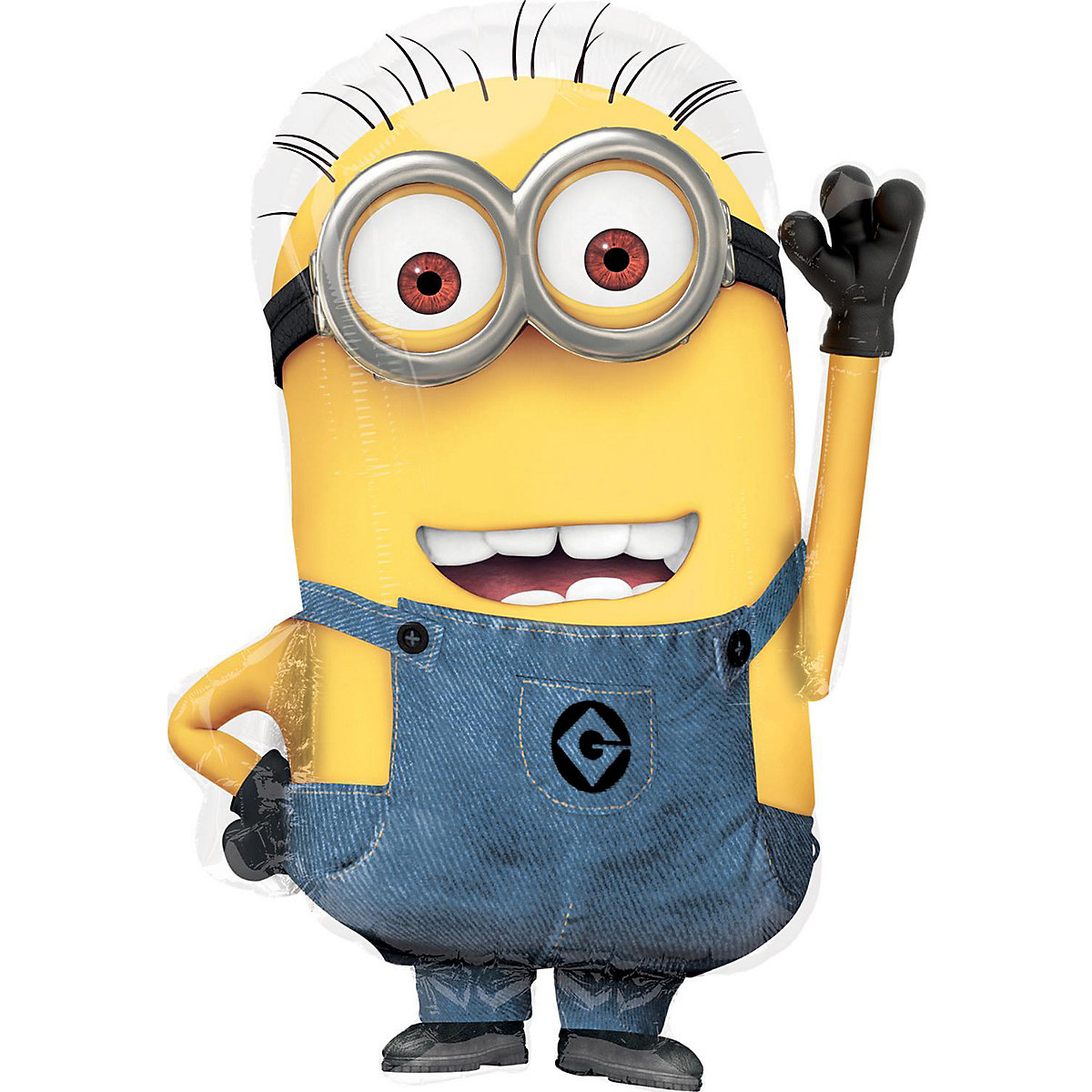 Folienballon SuperShape Minion, ca. 40 x 63 cm