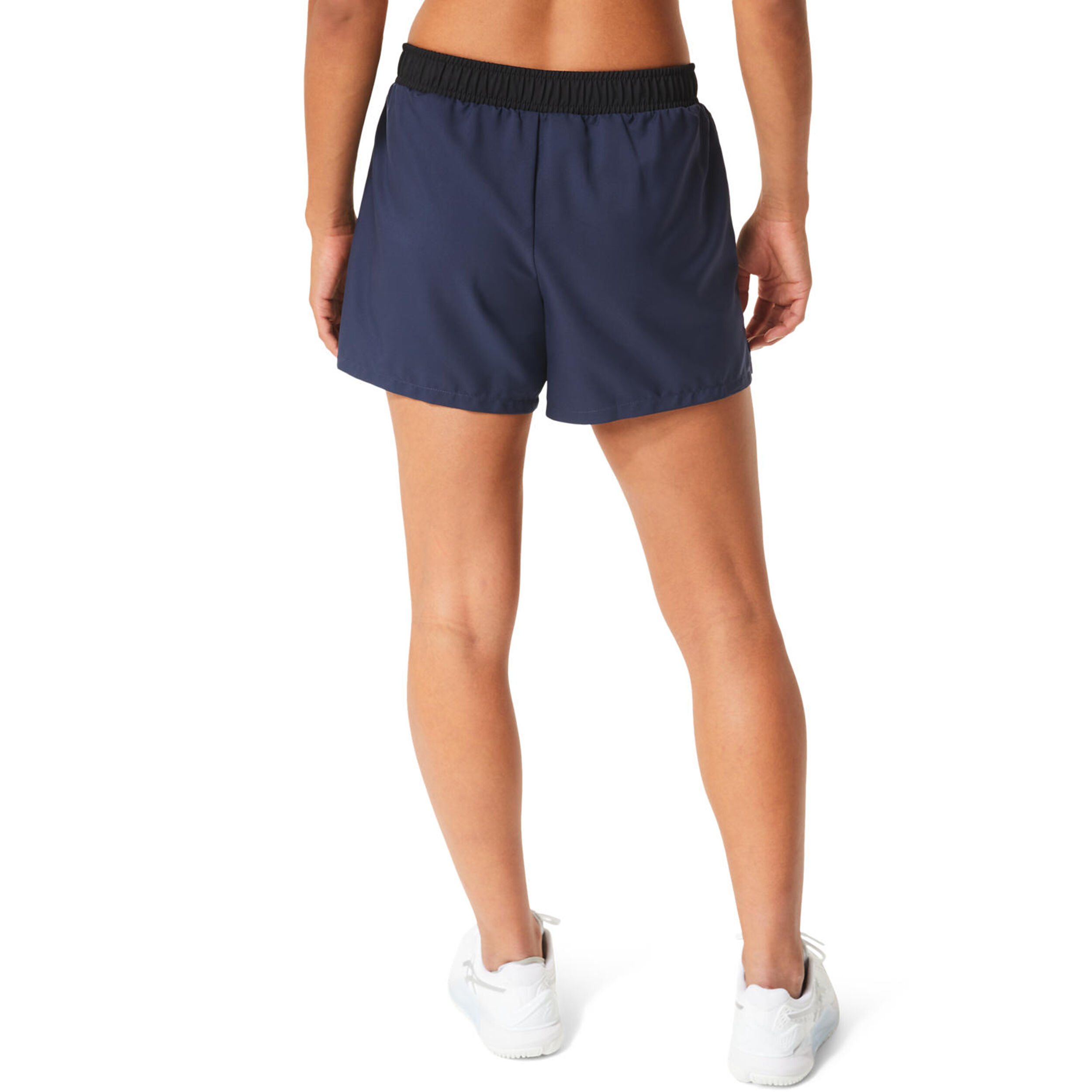 Court Shorts Damen - Dunkelblau, Weiß