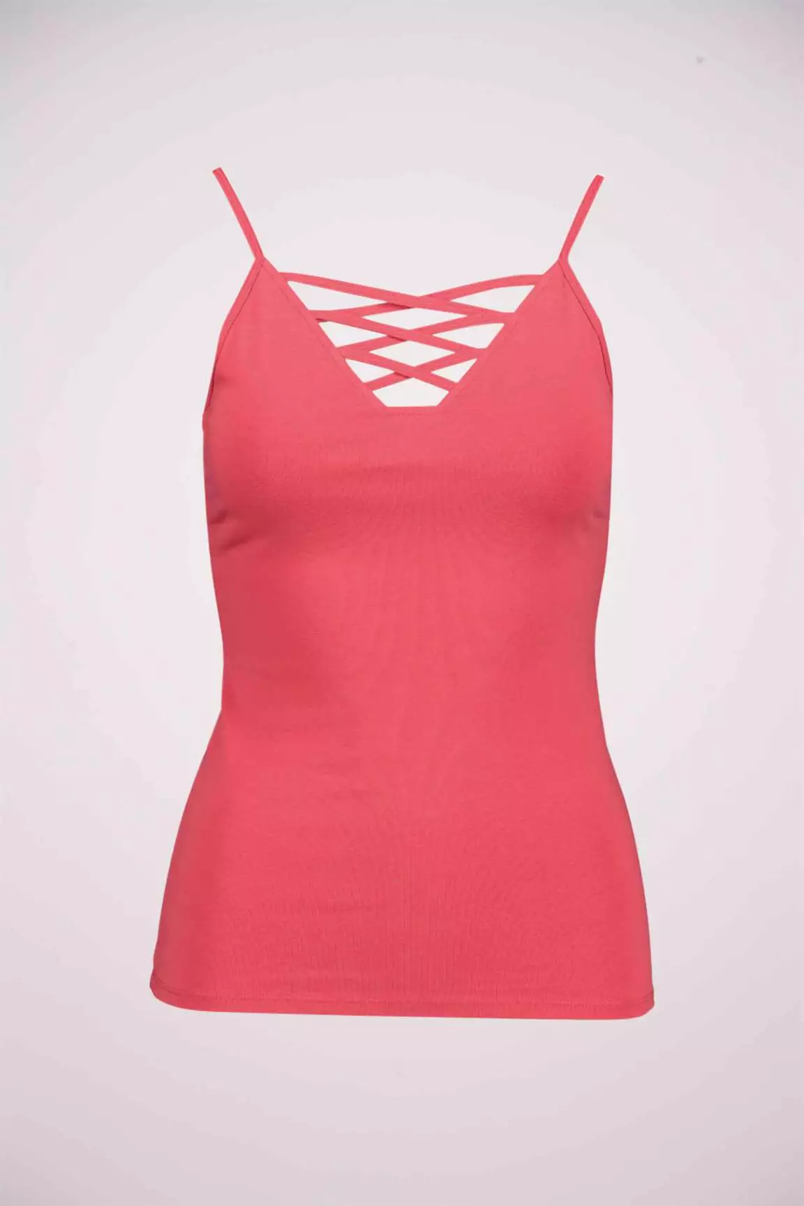 Tally Weijl Debardeurs Femme couleur rouge