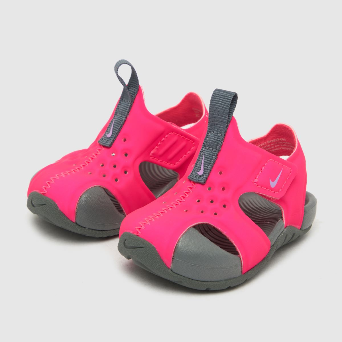 Nike rosa Sunray Protect 2 flickor sandaler för småbarn