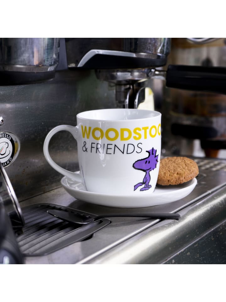 Geda Labels Tasse Peanuts Woodstock in Gelb - 300 ml günstig kaufen onesize