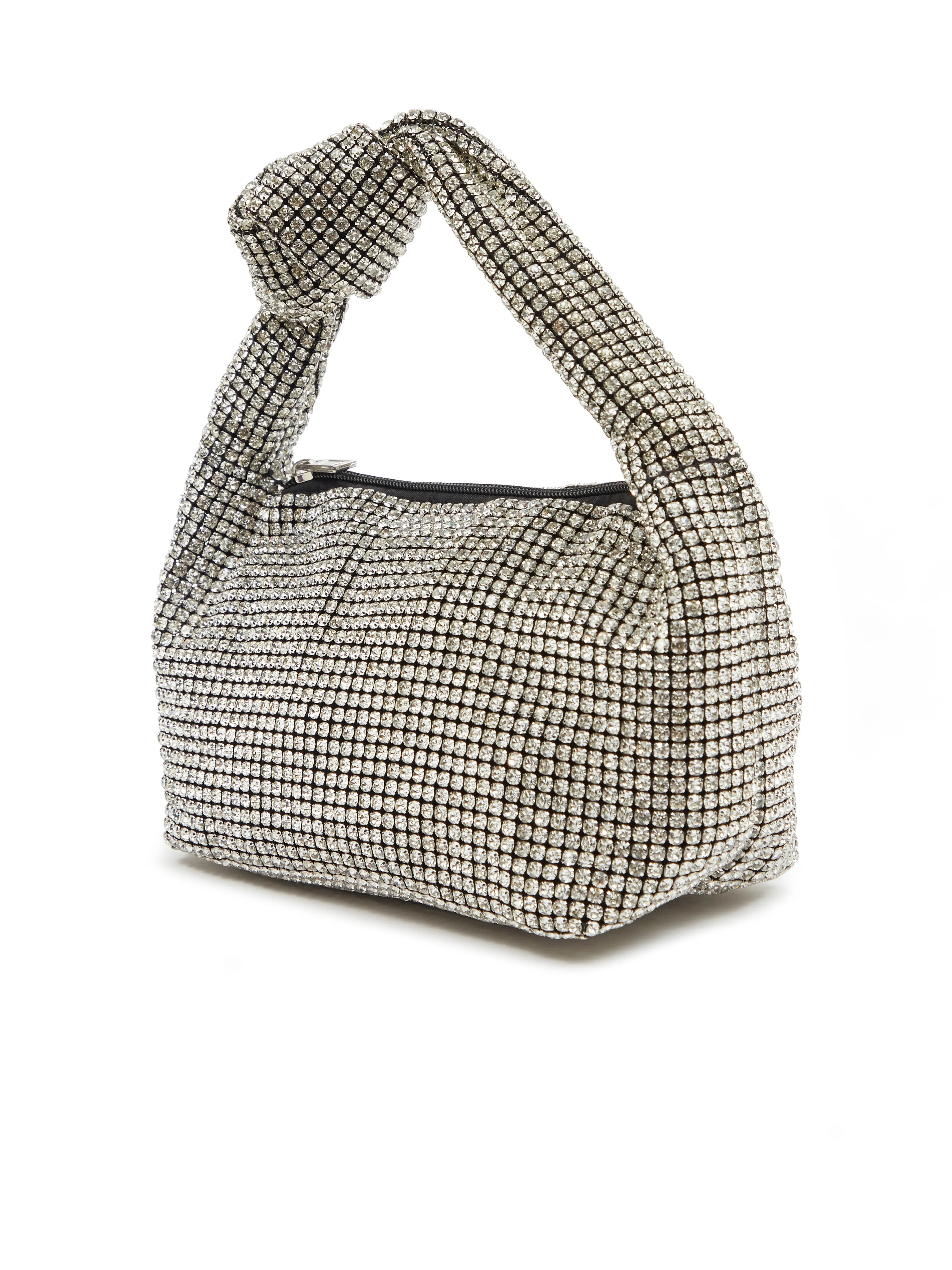 Silberne Damenhandtasche ORSAY