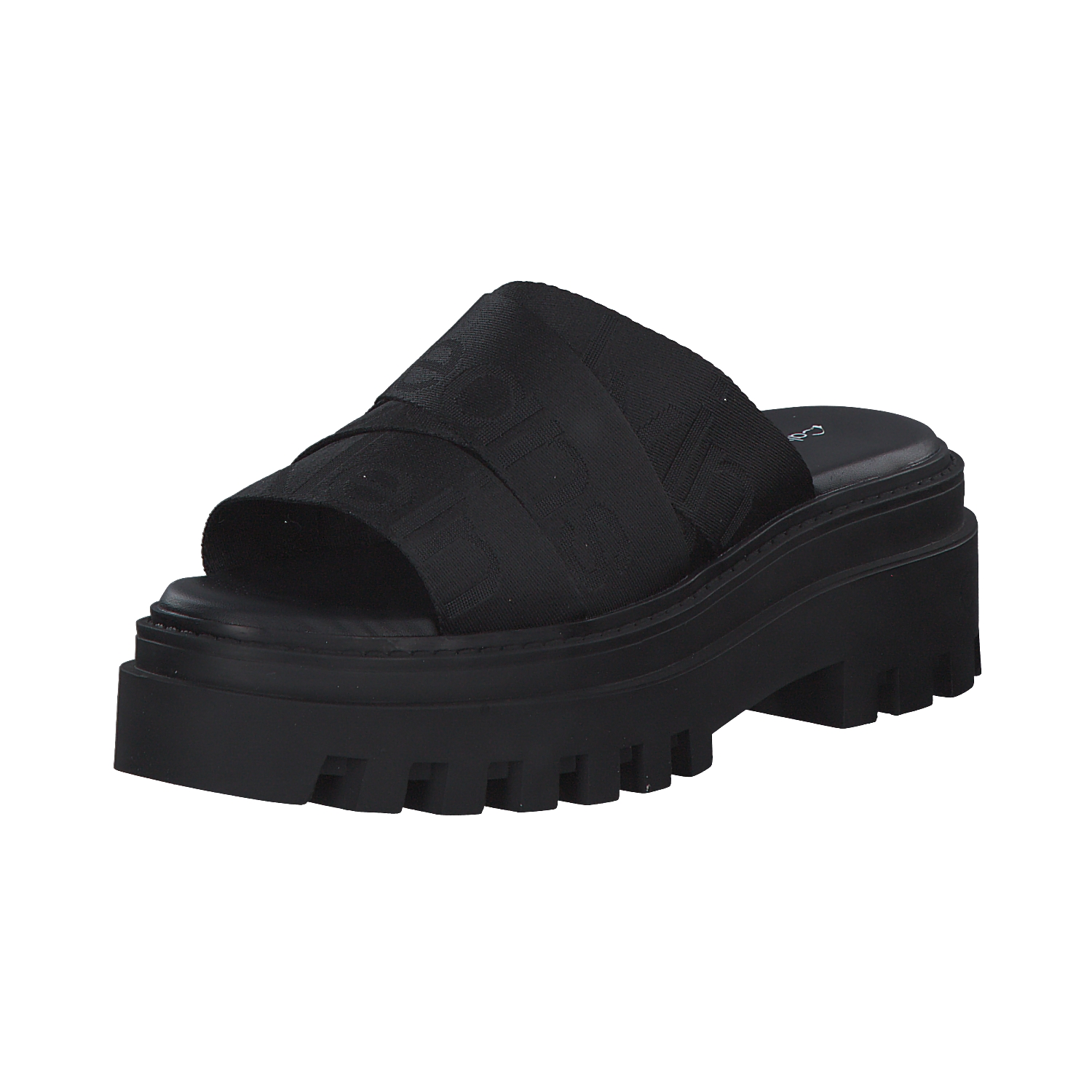 Calvin Klein YW0YW00949, Plateau-Pantoletten, Damen, BLACK