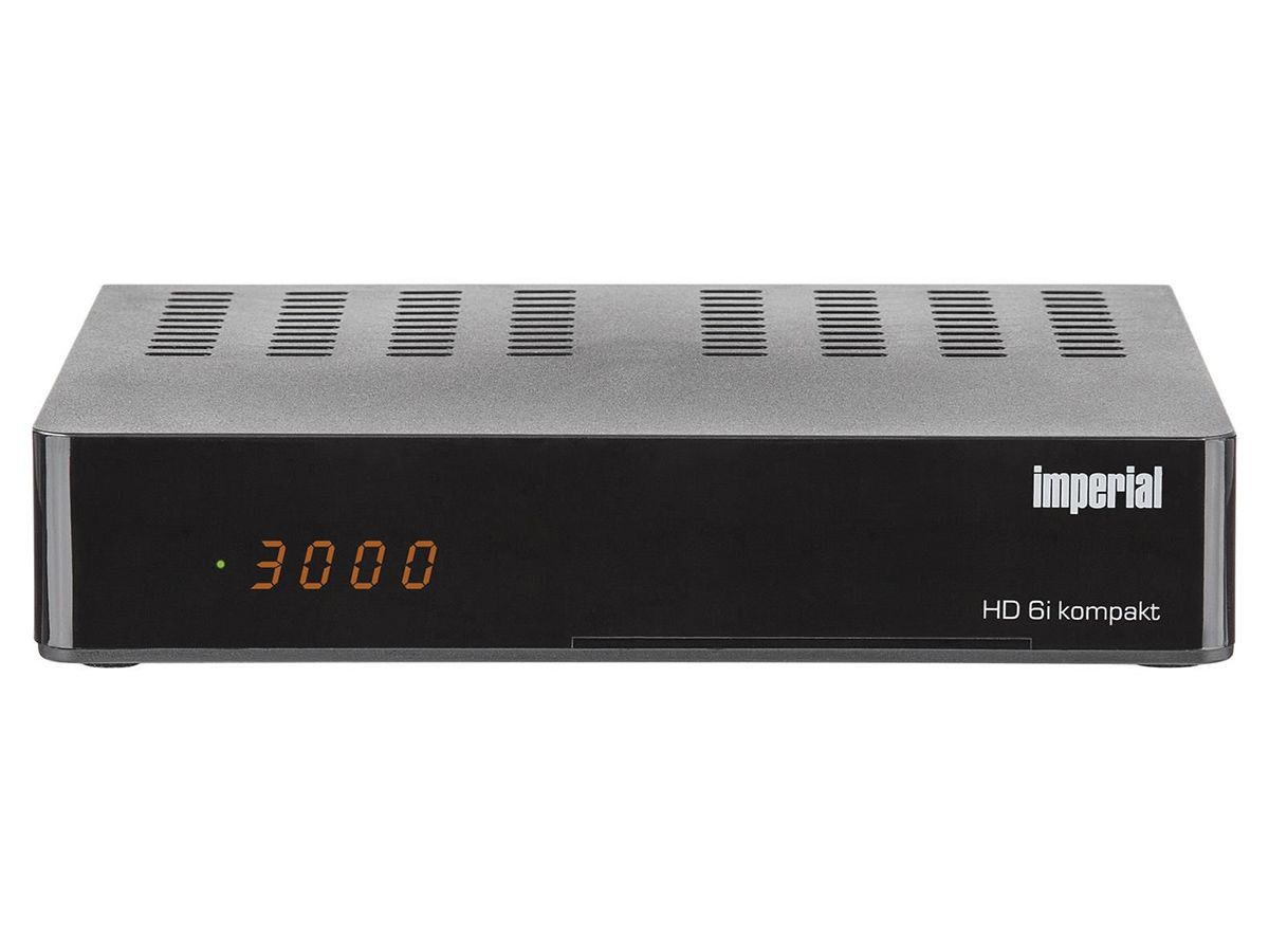 IMPERIAL HD6i kompakt HD Sat- und Multimediareceiver