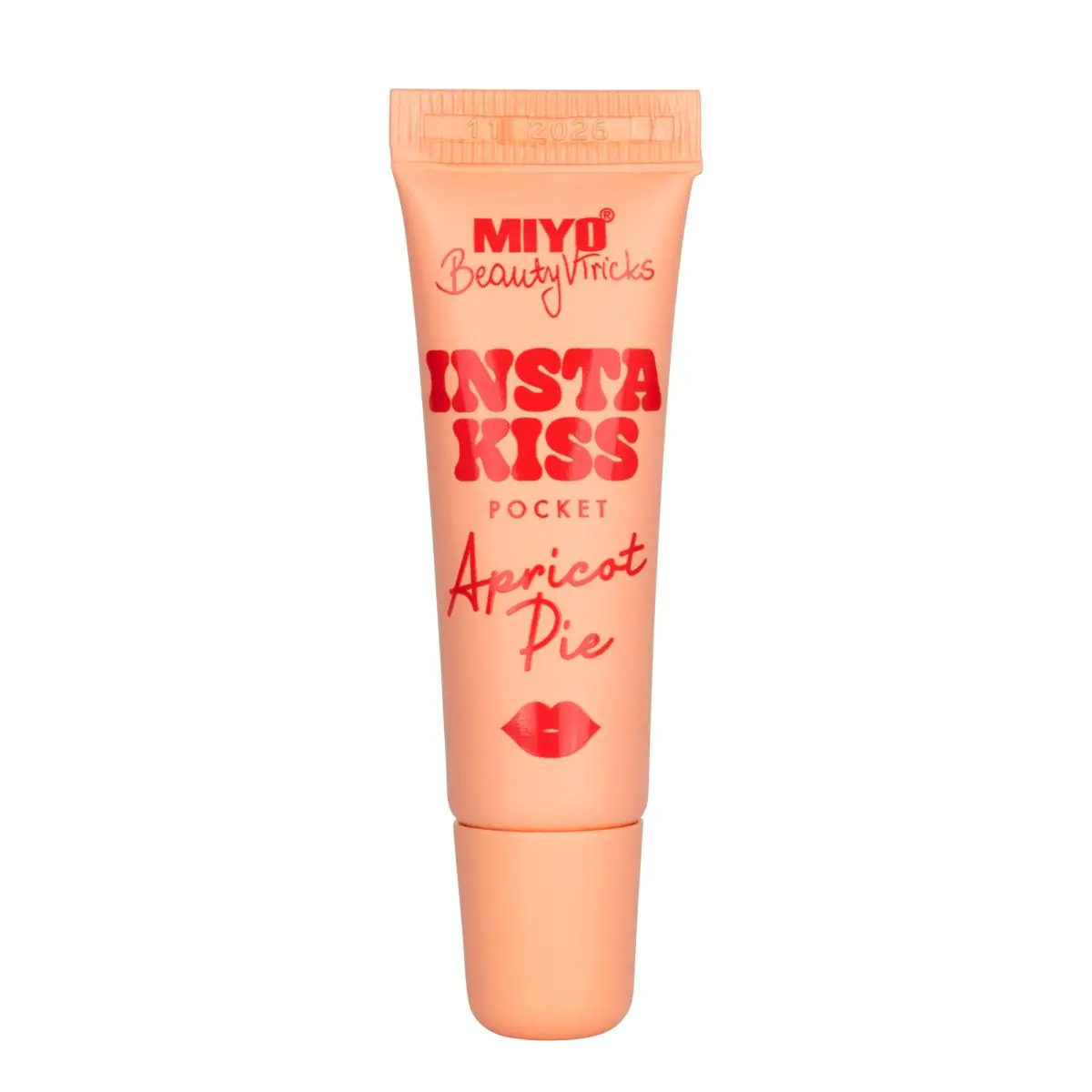 Βάλσαμο χειλιών Miyo Insta Kiss Pocket Apricot Pie