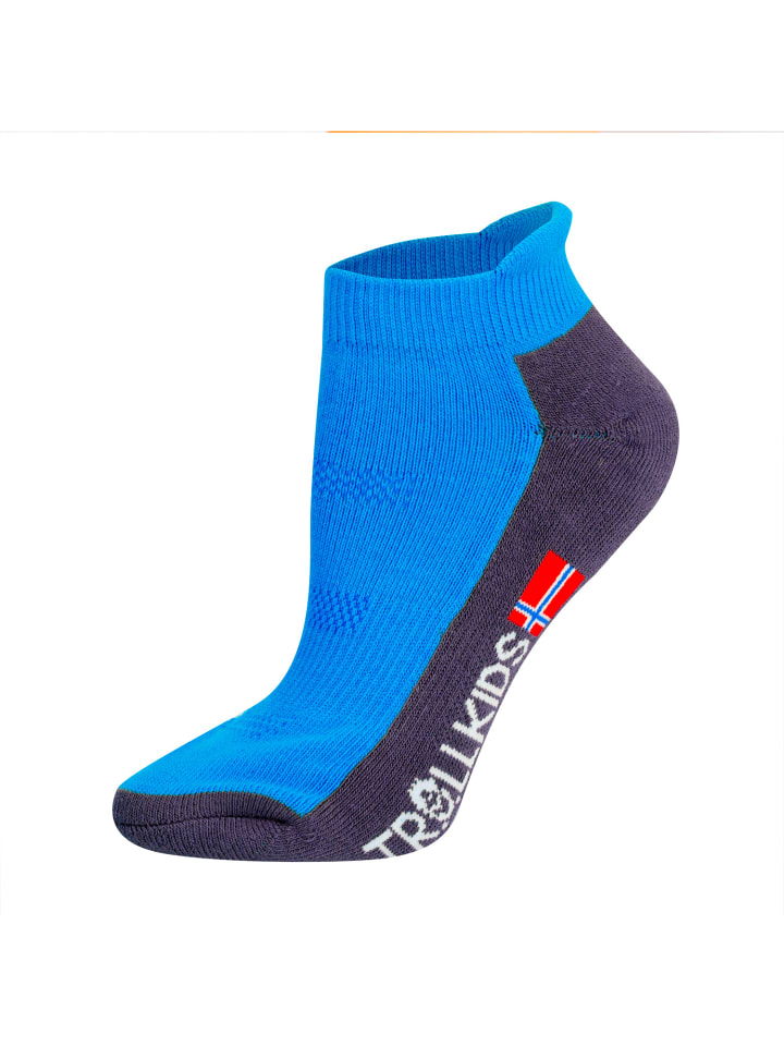 Trollkids Wandersocken Low Cut II in medium blue günstig kaufen