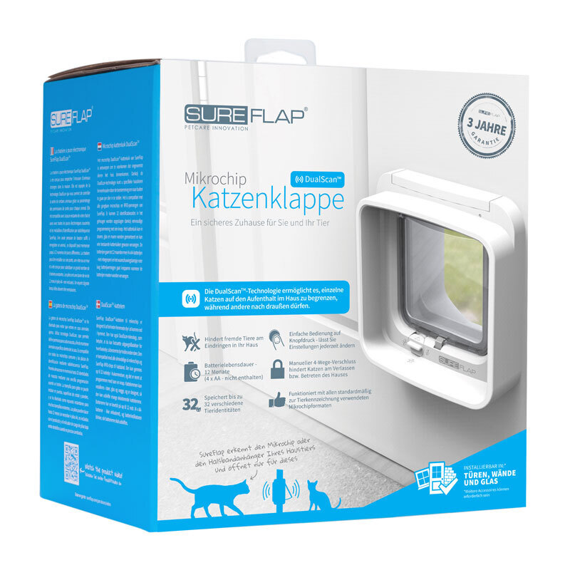 SureFlap Klappen & Türen SureFlap Mikrochip DualScan Katzenklappe
