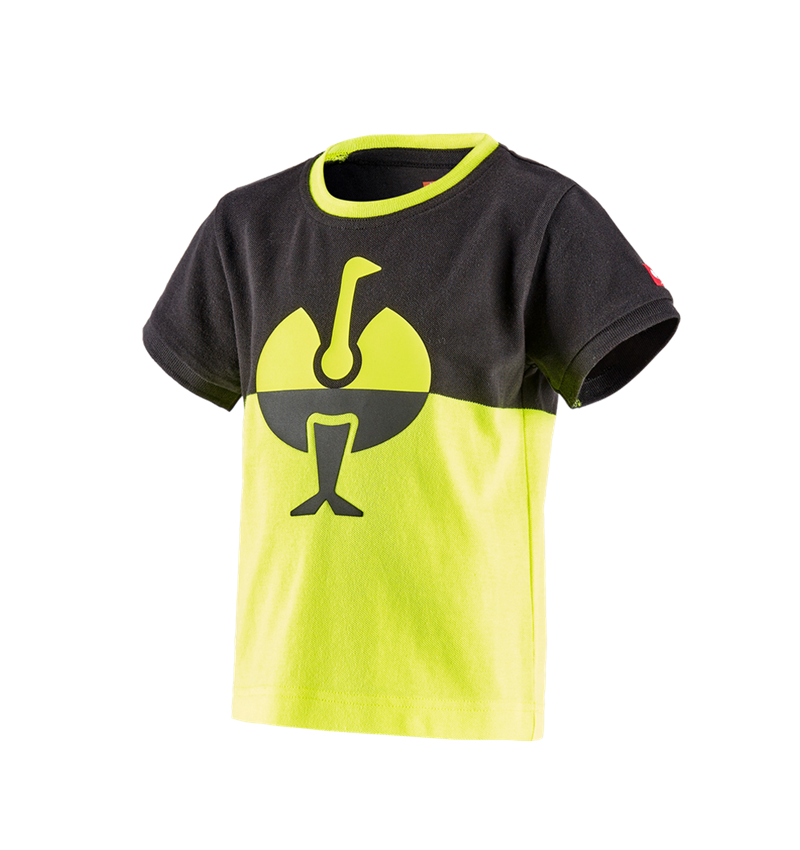 e.s. Piqué-Shirt colourblock, Kinder