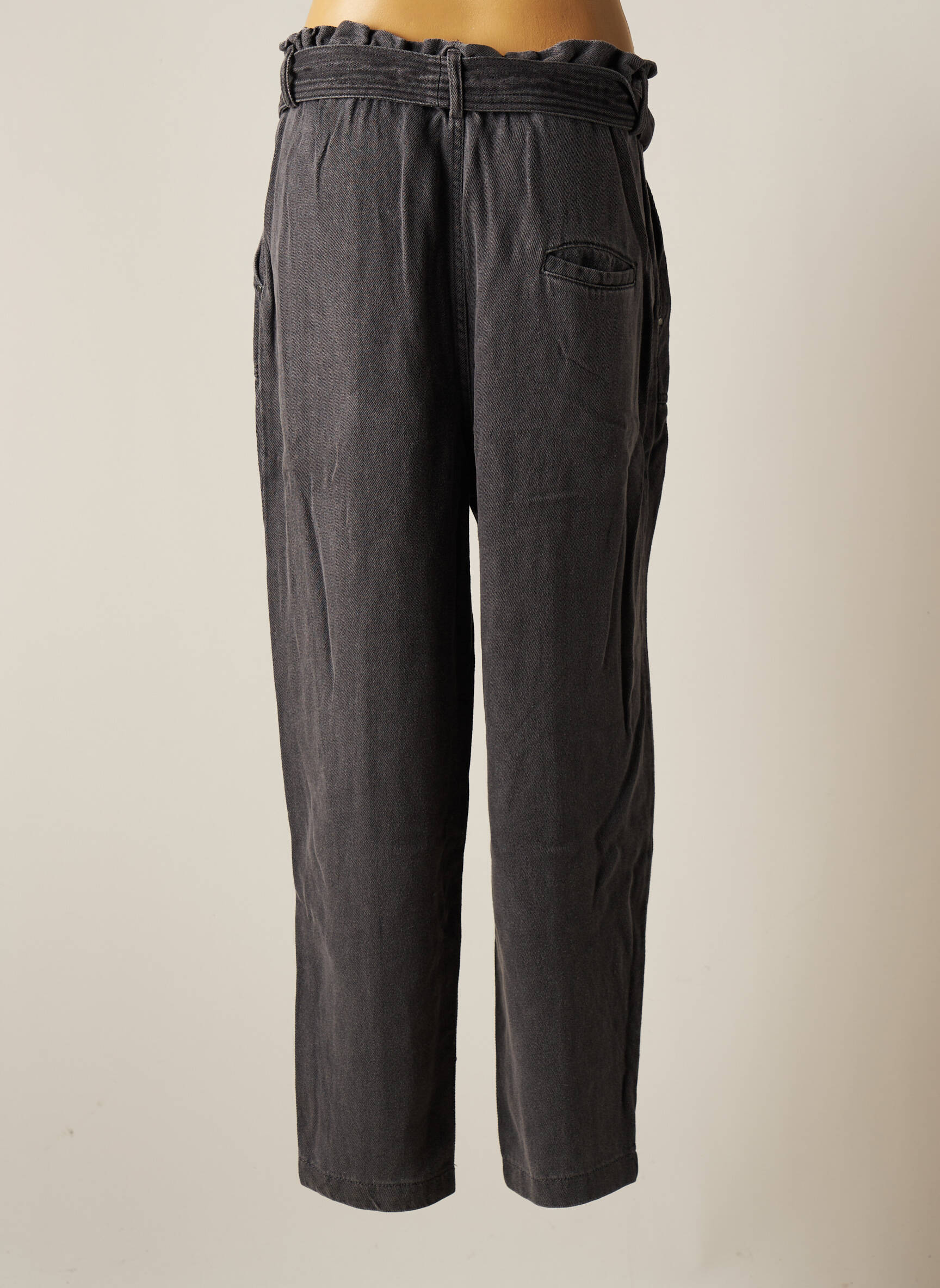 Louizon Jean Mom Femme couleur gris