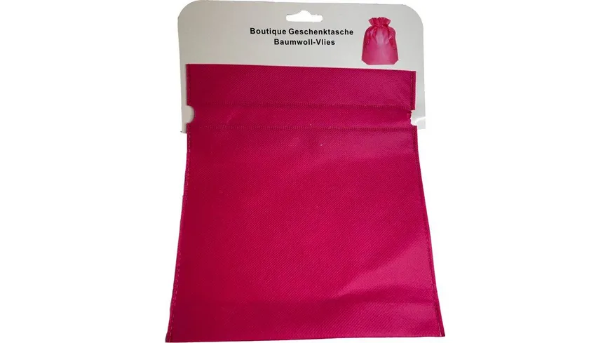 BOCK Geschenktüte Non-Woven gross pink 35 x 27cm
