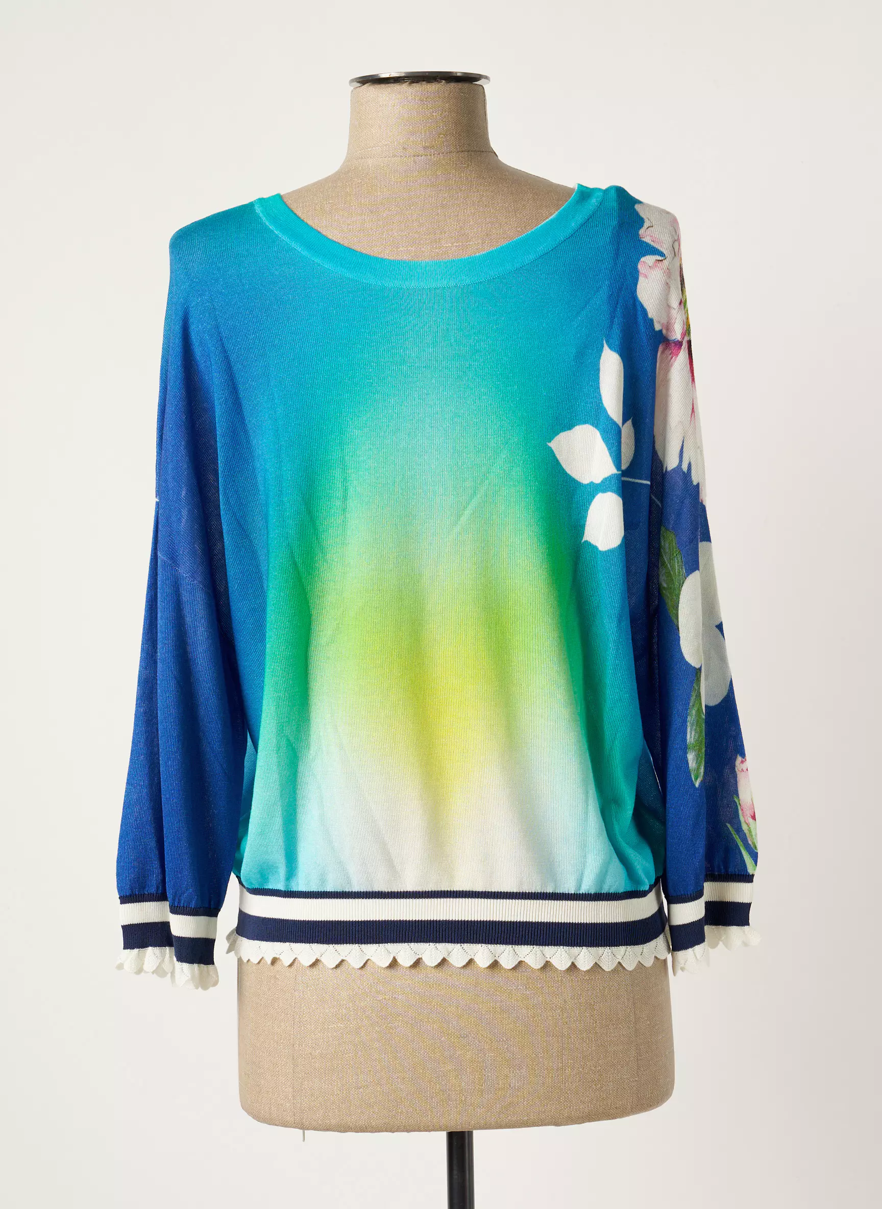 Jei S By Letizia Denaro Tops Femme couleur bleu
