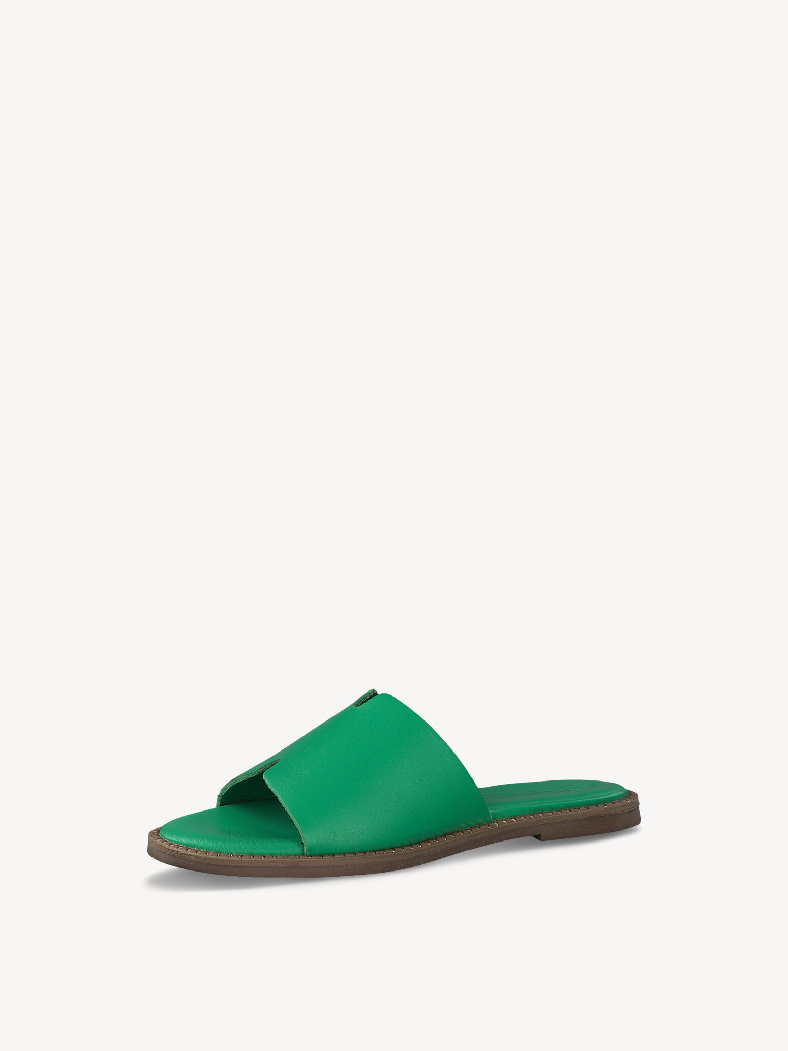 Mule en cuir