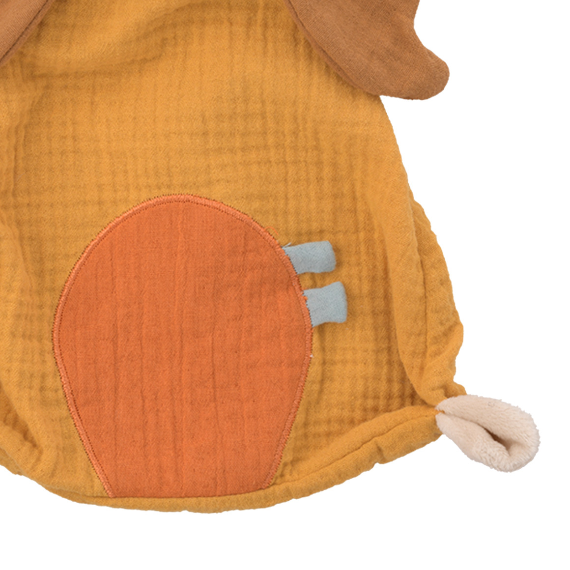 Baby Schmusetuch im Eulen-Design