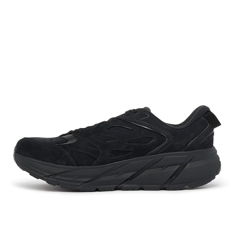 Hoka Clifton L Suede black/black