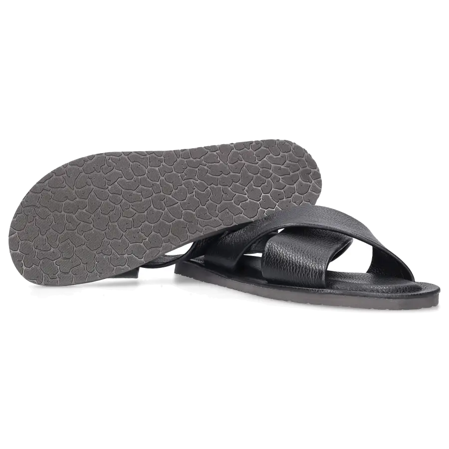 Budapester - Sandalen M5711 Kalbsleder - schwarz