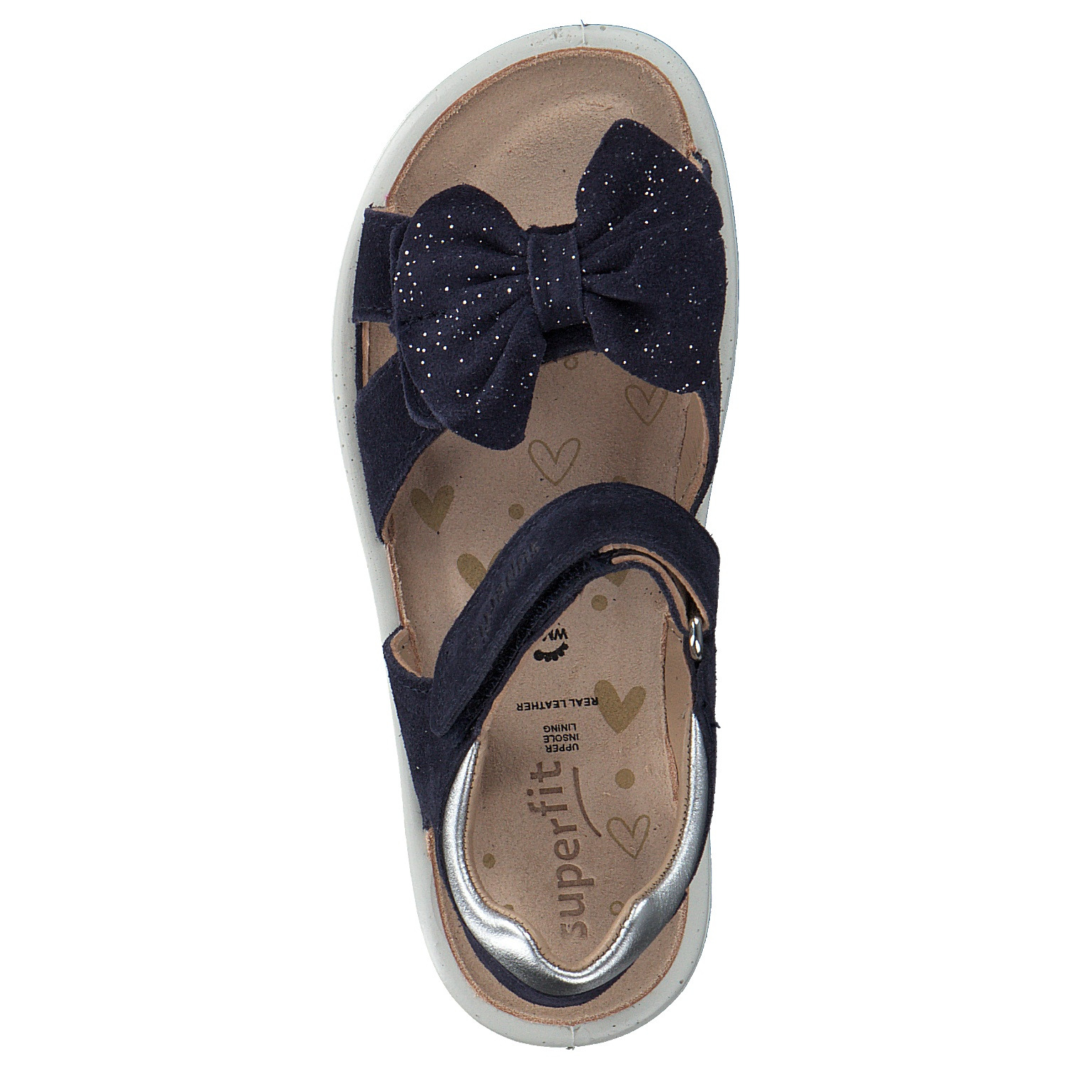 Superfit SPARKLE 09010, Sandalen (Kinder), Kinder, Blau
