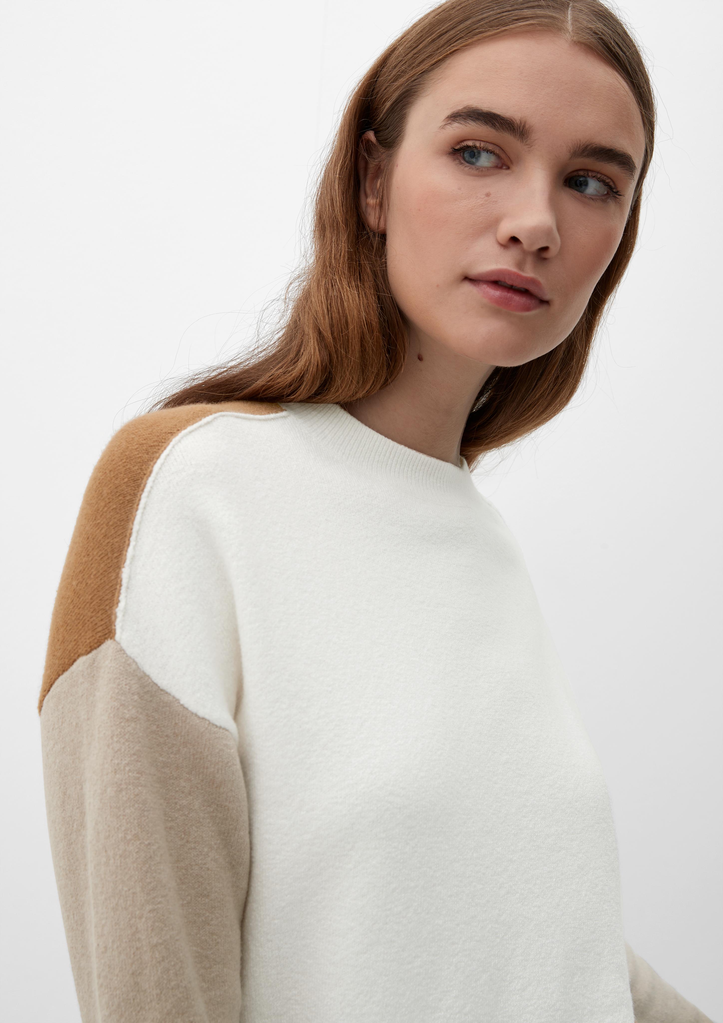 Strickpullover mit Colour Blocking  2124193-02X8