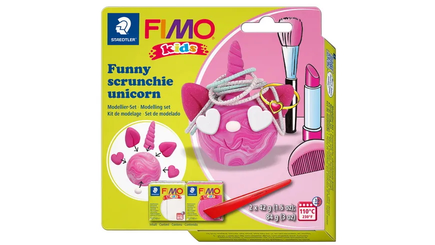 STAEDTLER Modelliermasse FIMO® Kids funny papers kit 