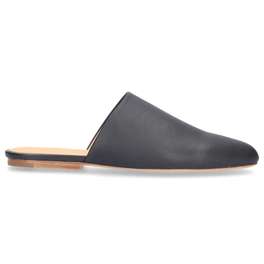 Jil Sander Navy - Slipper JN32001A Kalbsleder schwarz