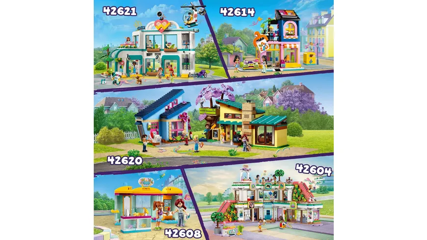LEGO Friends 42614 Vintage-Modegeschäft, Spielzeug-Laden für Kinder