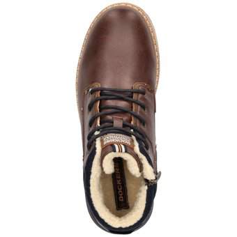 Dockers Schnürstiefelette in braun